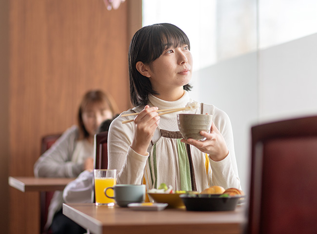 朝食ビュッフェ イメージ